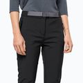 Pantaloni da trekking Jack Wolfskin da donna Stollberg nero 3