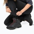 Pantaloni da trekking Jack Wolfskin da donna Stollberg nero 4