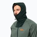 Giacca da pioggia Jack Wolfskin Alpspitze Ins Hybrid hedge verde uomo 4
