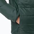 Jack Wolfskin piumino da uomo Lapawa Ins Hoody nero oliva 4