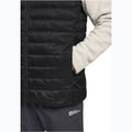 Uomo Jack Wolfskin Pilvi Down senza maniche nero 6