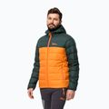 Giacca Jack Wolfskin Ather Down Hoody da uomo con cappuccio dragon fire