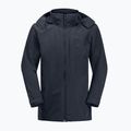 Jack Wolfskin giacca da pioggia da uomo Fernblick 2L blu notte 7