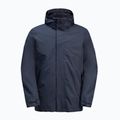 Giacca Jack Wolfskin 3in1 da uomo Feldberg Luntal 3in1 blu notte 9