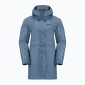 Jack Wolfskin Cape West Raincoat donna blu elementare 7