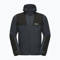 Giacca softshell Jack Wolfskin Andur phantom da uomo 6