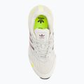 Scarpe adidas ZX 2K Boost 2.0 bambino bianco cristallo/giallo solare/bianco sporco 5