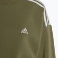 Felpa adidas Hyperglam Crop Crew donna, focus olive 5