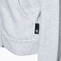 Donna adidas Studio Lounge Fleece Full Zip grigio chiaro 3