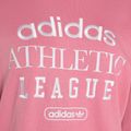 Felpa adidas Retro Luxury Crew da donna in tonalità rosa 4