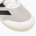 Scarpe da sollevamento pesi adidas The Total bianche e grigie 7
