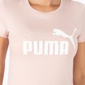 Maglietta da allenamento da donna PUMA ESS Logo rosa quarzo 4