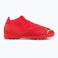 PUMA Future Z 3.4 TT scarpe da calcio per bambini corallo infuocato/luce frizzante/puma nero/salmone 2