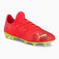 PUMA Future Z 4.4 FG/AG scarpe da calcio da bambino fiery coral/fizzy light/puma nero/salmon