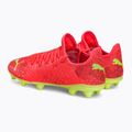 PUMA Future Z 4.4 FG/AG scarpe da calcio da bambino fiery coral/fizzy light/puma nero/salmon 3