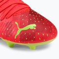 PUMA Future Z 4.4 FG/AG scarpe da calcio da bambino fiery coral/fizzy light/puma nero/salmon 7