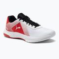 PUMA Varion Scarpe da pallavolo puma bianco/puma nero/rosso ad alto rischio