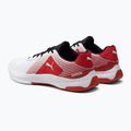 PUMA Varion Scarpe da pallavolo puma bianco/puma nero/rosso ad alto rischio 3