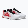 PUMA Varion Scarpe da pallavolo puma bianco/puma nero/rosso ad alto rischio 4