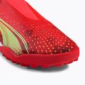 Scarpe da calcio PUMA Ultra Match+ LL TT da uomo: corallo acceso/luce frizzante/puma nero 7