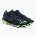PUMA Future Z 3.4 FG/AG scarpe da calcio uomo parisian night/fizzy light/pistacchio 4