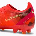 Scarpe da calcio PUMA Ultra Ultimate FG/AG da uomo, corallo infuocato/luce frizzante 9