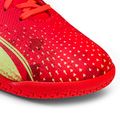 Scarpe da calcio PUMA Ultra Play IT da bambino corallo acceso/luce frizzante/puma nero 7