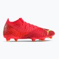 PUMA Future Z 3.4 FG/AG scarpe da calcio uomo fiery coral/fizzy light/puma nero/salmon 2