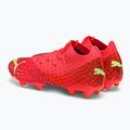 PUMA Future Z 3.4 FG/AG scarpe da calcio uomo fiery coral/fizzy light/puma nero/salmon 3