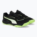 Scarpe da pallamano da uomo PUMA Solarstrike II puma nero/puma bianco/fizzy light 4
