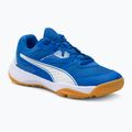 Scarpe da pallamano PUMA per bambini Solarflash Jr II royal/puma bianco