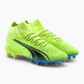 Scarpe da calcio PUMA Ultra Pro FG/AG da uomo, luce frizzante/ notte parigina 5