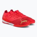 PUMA Future Z 3.4 IT scarpe da calcio uomo fiery coral/fizzy light/puma nero/salmone 4