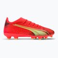 PUMA Ultra Match FG/AG scarpe da calcio uomo corallo infuocato/luce frizzante/puma nero 2