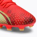 PUMA Ultra Match FG/AG scarpe da calcio uomo corallo infuocato/luce frizzante/puma nero 7