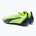 Scarpe da calcio PUMA Ultra Match MG da uomo, luce frizzante/parigina/blu 3