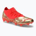 Scarpe da calcio da uomo PUMA Future Z 3.4 Neymar Jr. FG/AG corallo infuocato/oro