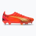PUMA Ultra Ultimate MXSG scarpe da calcio uomo corallo infuocato/luce frizzante/puma nero 2