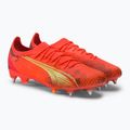 PUMA Ultra Ultimate MXSG scarpe da calcio uomo corallo infuocato/luce frizzante/puma nero 4