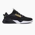 Scarpe da corsa da uomo PUMA Retaliate 2 nero/oro di squadra 2