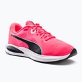 Scarpe da corsa da donna PUMA Twitch Runner sunset glow/puma nero/puma bianco