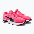 Scarpe da corsa da donna PUMA Twitch Runner sunset glow/puma nero/puma bianco 5