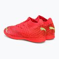 PUMA Future Z 3.4 IT scarpe da calcio per bambini corallo infuocato/luce frizzante/puma nero/salmone 3