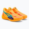 Scarpe da basket da uomo PUMA Rise Nitro sun stream/blue atoll 5