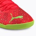 PUMA Future Z 4.4 IT scarpe da calcio per bambini corallo infuocato/luce frizzante/puma nero/salmone 7