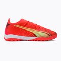 PUMA Ultra Match TT scarpe da calcio da uomo corallo infuocato/luce frizzante/puma nero 2