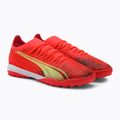 PUMA Ultra Match TT scarpe da calcio da uomo corallo infuocato/luce frizzante/puma nero 4