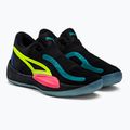 Scarpe da basket da uomo PUMA Rise Nitro puma nero/tramonto 3