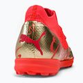 PUMA Future Z 3.4 Neymar Jr. scarpe da calcio per bambini. TT corallo infuocato/oro 8