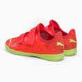 PUMA Future Z 4.4 IT V scarpe da calcio per bambini corallo infuocato/luce frizzante/puma nero/salmone 3